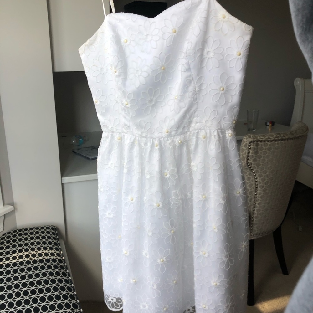 White Lilly Pulitzer dress